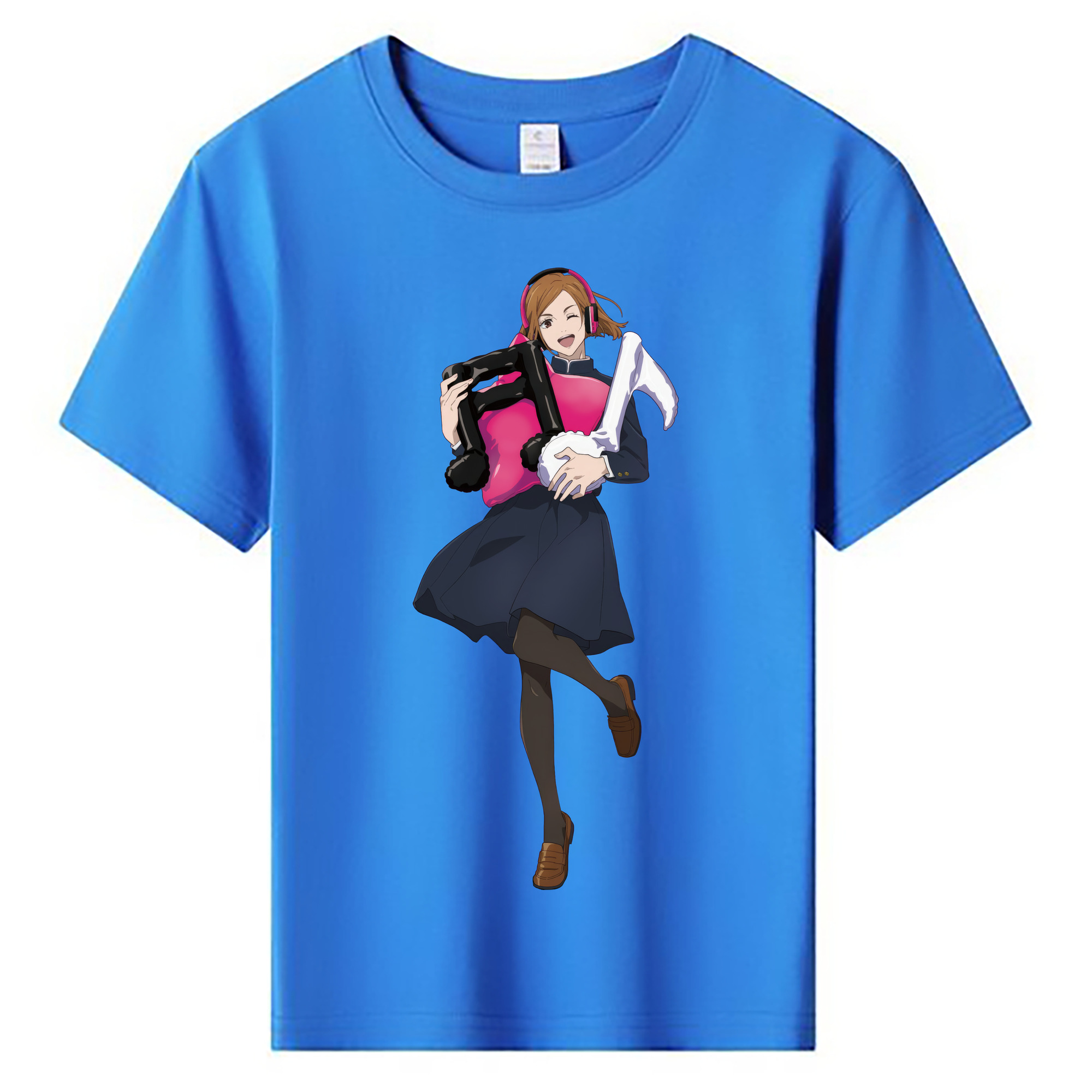 （画像用） 呪術廻戦 Jujutsu Kaisen 綿100％キッズTシャツ（フロントプリント）